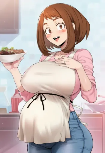 Ochako enceinte x BBC
