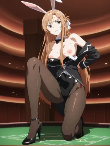 闇からの侵攻03 結城明日奈バニーガール